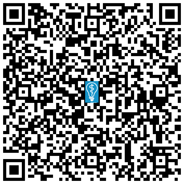 QR code image to open directions to Bella Dental Center in North Hills, CA on mobile